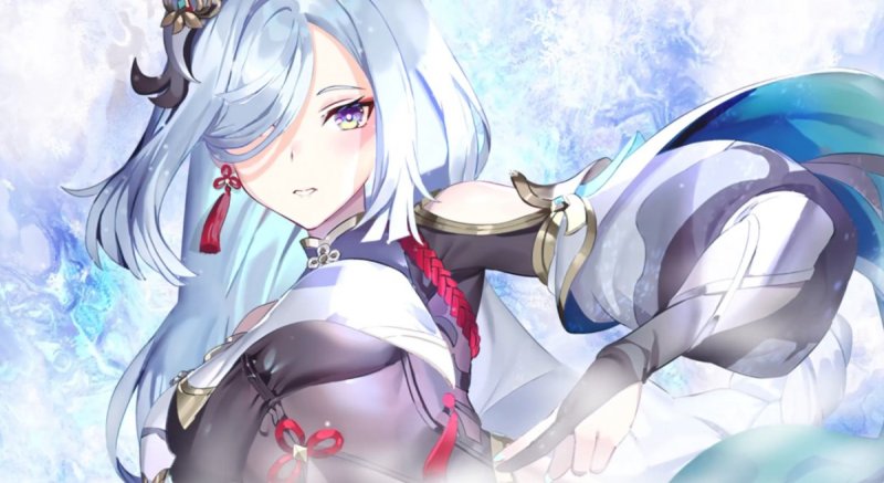 Шэнь Хэ Геншин арт