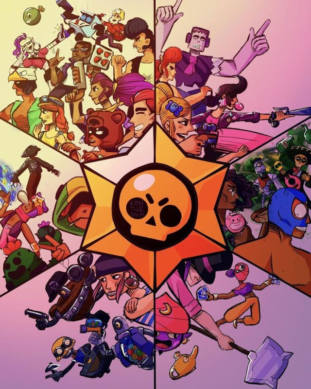 Brawl Stars герои