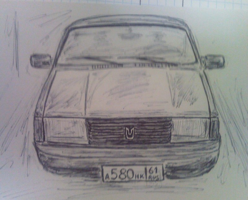 Эскиз Москвич 2141