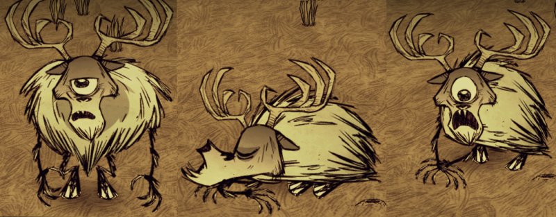 Олень dont Starve together Циклоп don't