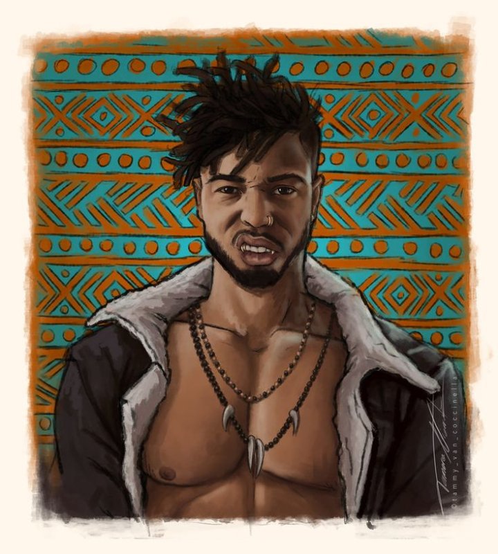 Erik Killmonger Art