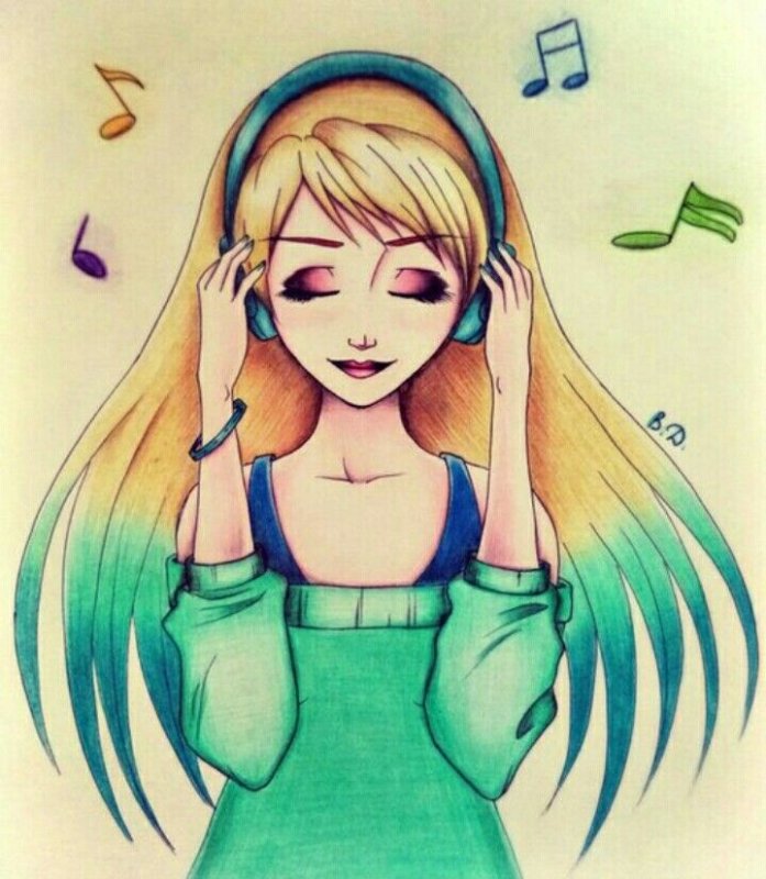 Классные рисунки девочек