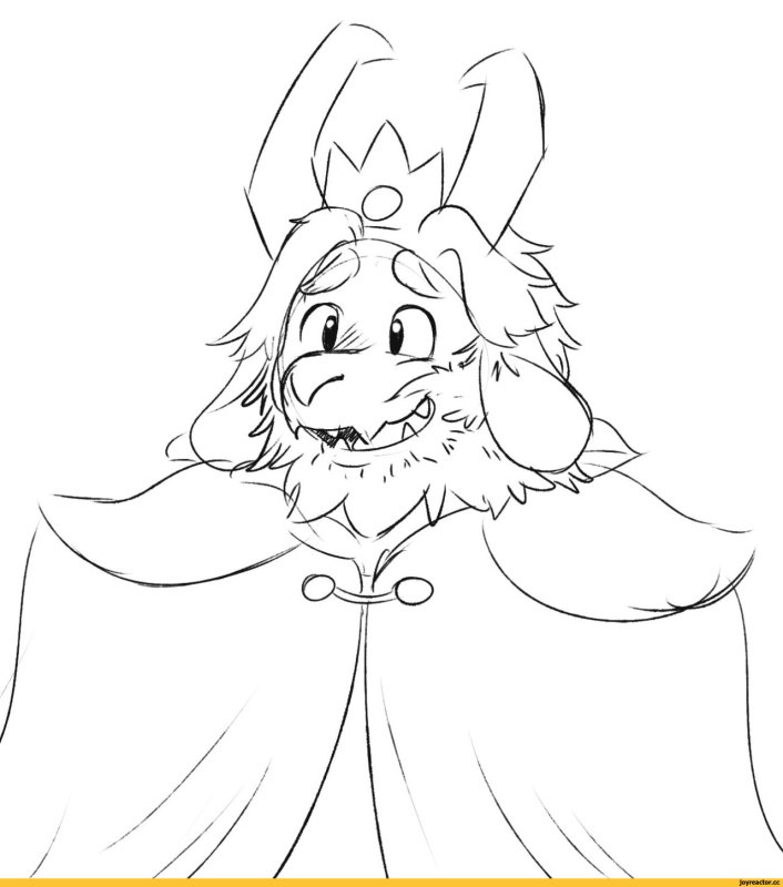 Азгор персонаж Undertale