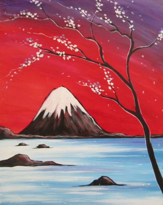 Рисунки гуашью