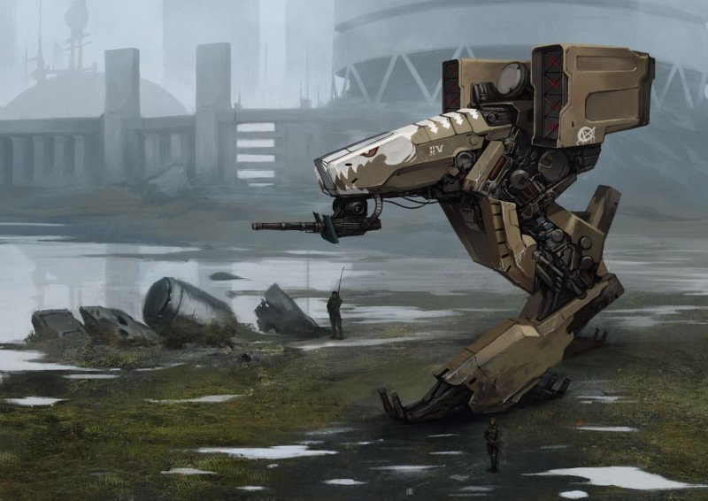 Sci-Fi шагоход