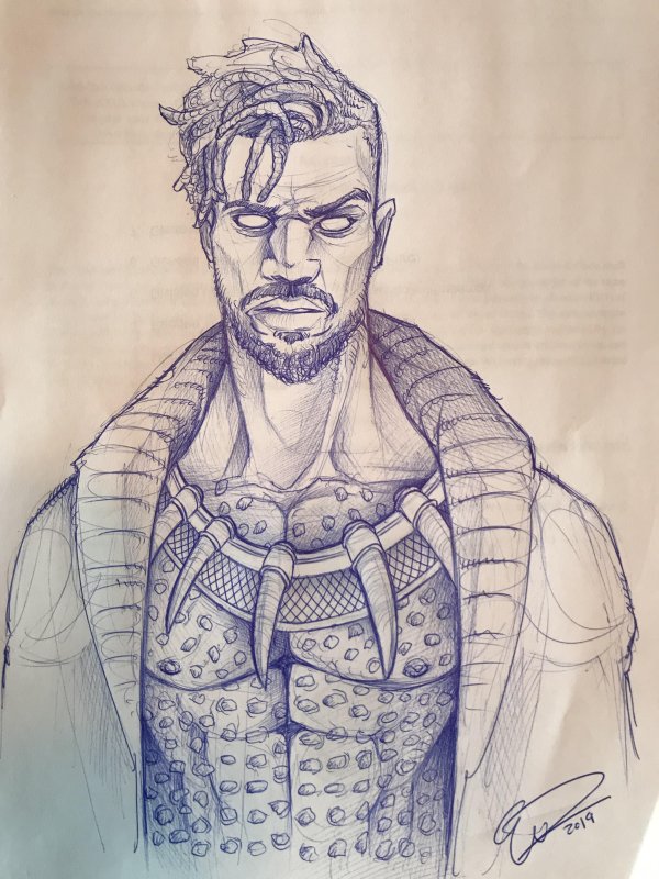 Киллмонгер рисунок