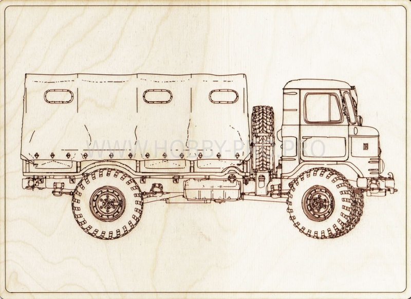 ГАЗ 66 Шишига раскраска
