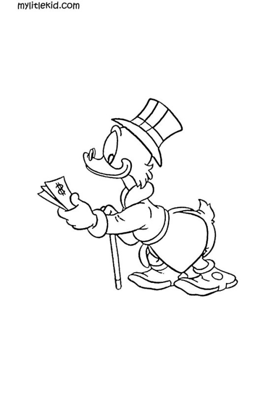 Раскраска скруч макдак