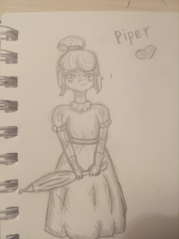 Пайпер для срисовки