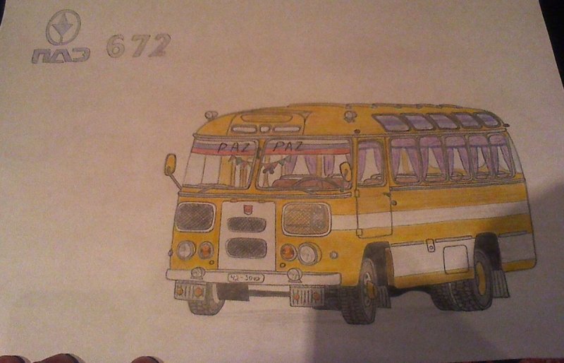 ПАЗ 672 С высокой крышей