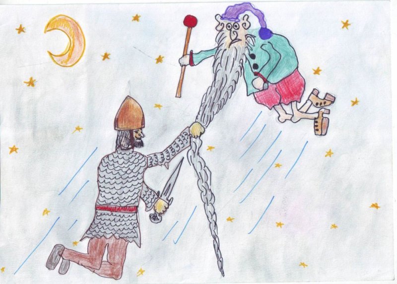 рисунки к опере руслан и людмила