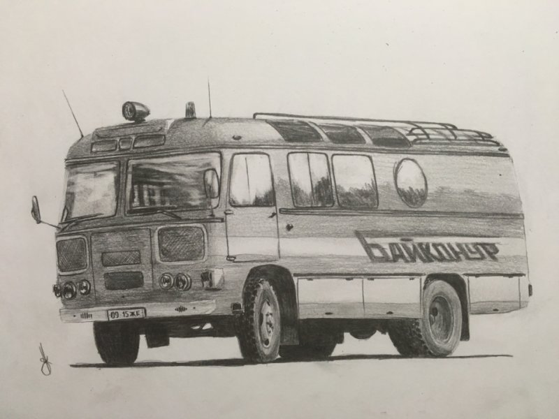 ПАЗ-672 колея