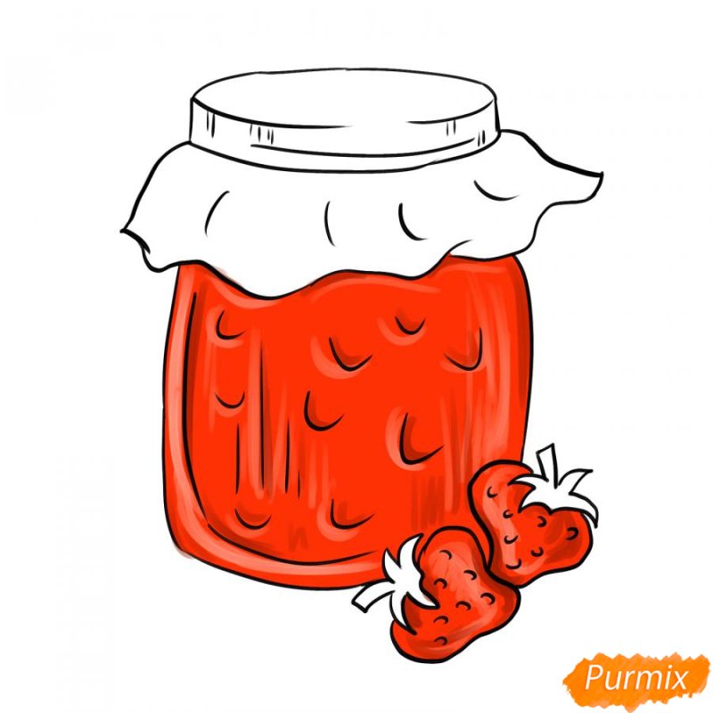 Нарисовать варенье