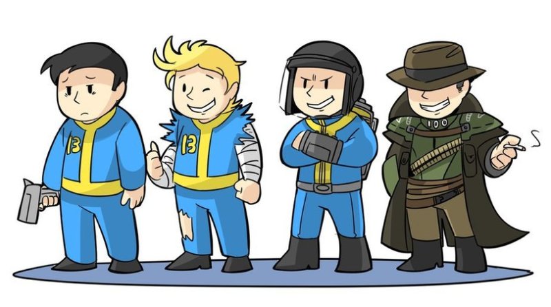Fallout 76 Волт бой