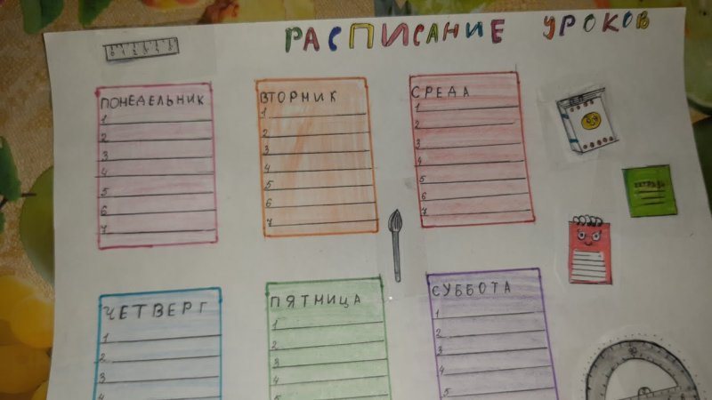 Расписание уроков
