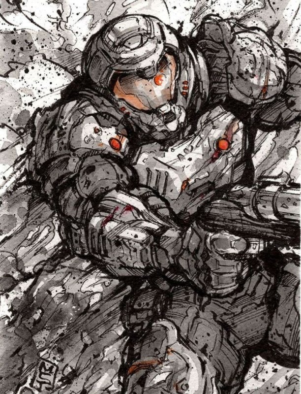 doomguy and doom slayer