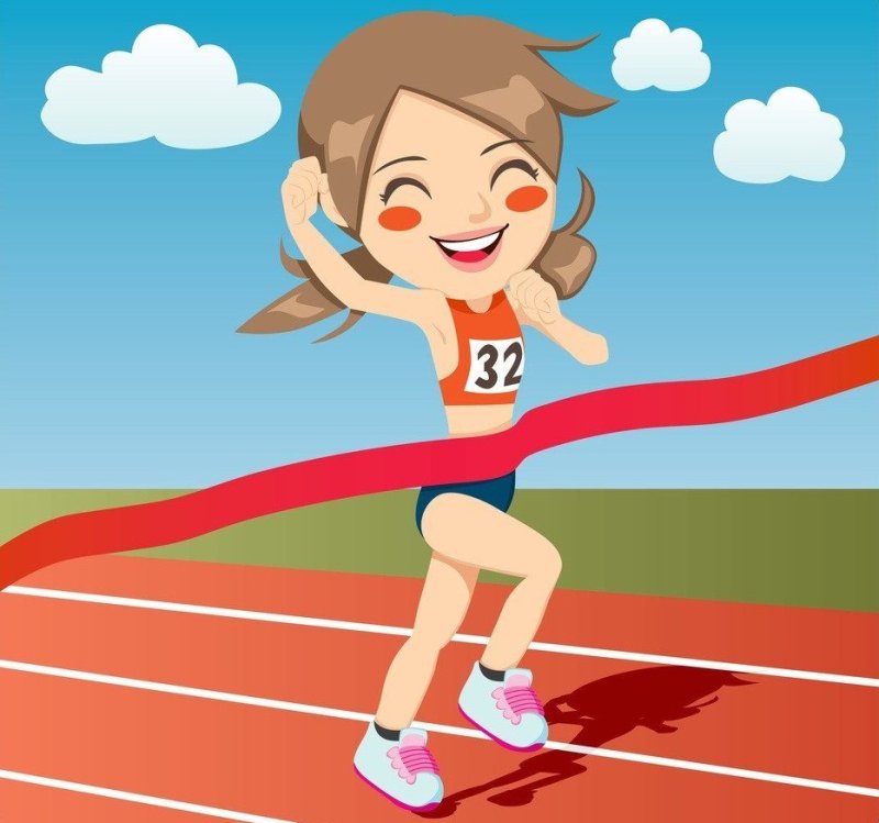 легкая атлетика рисунки