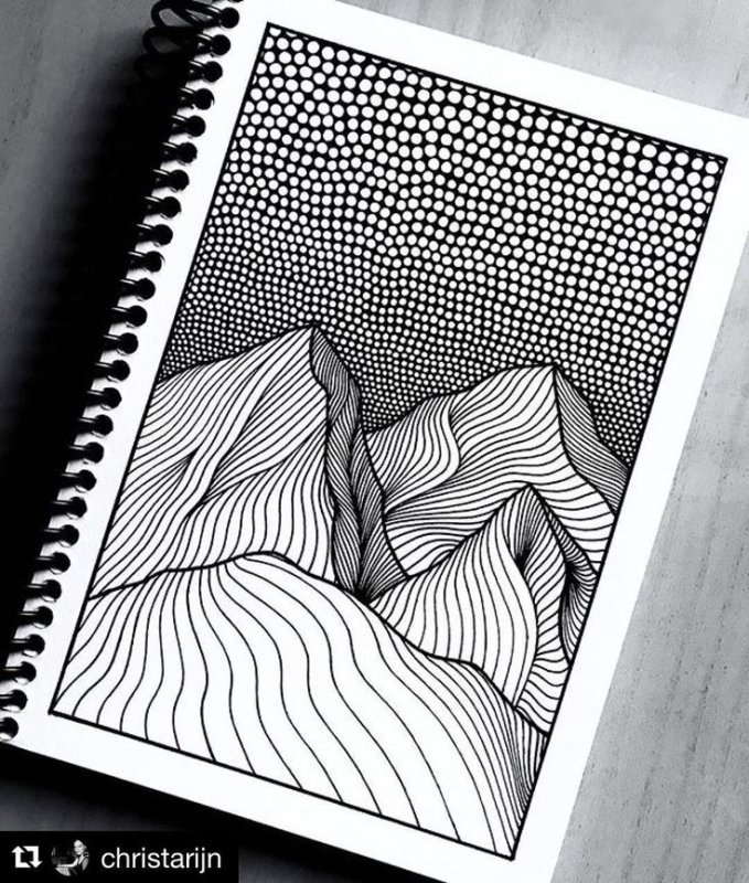 Красивые рисунки для скетчбука
