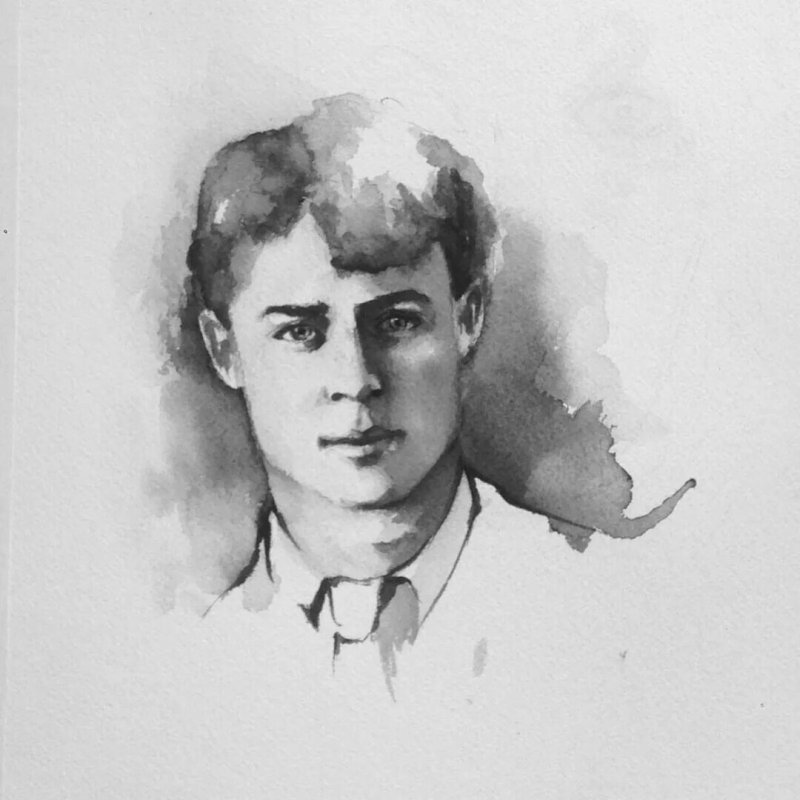 Сергей Есенин арт