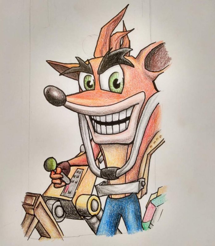 Бурдыга crash Bandicoot