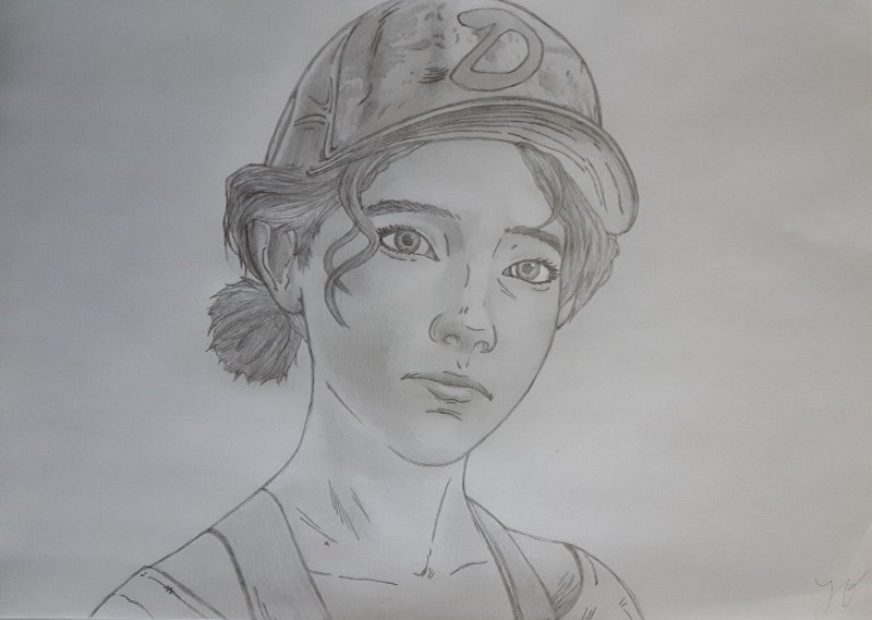 The Walking Dead Клементина зомби