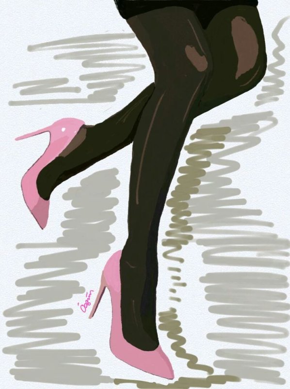 Колготки с рисунком