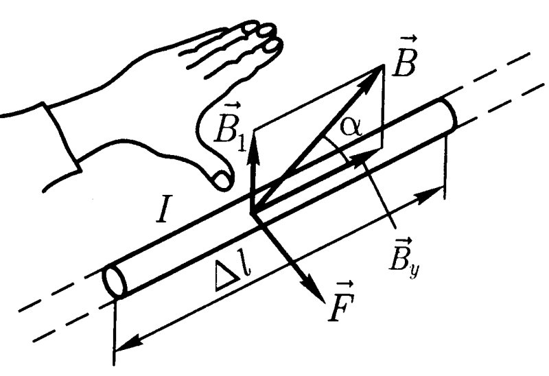 1. Сила Ампера. Магнитная индукция.