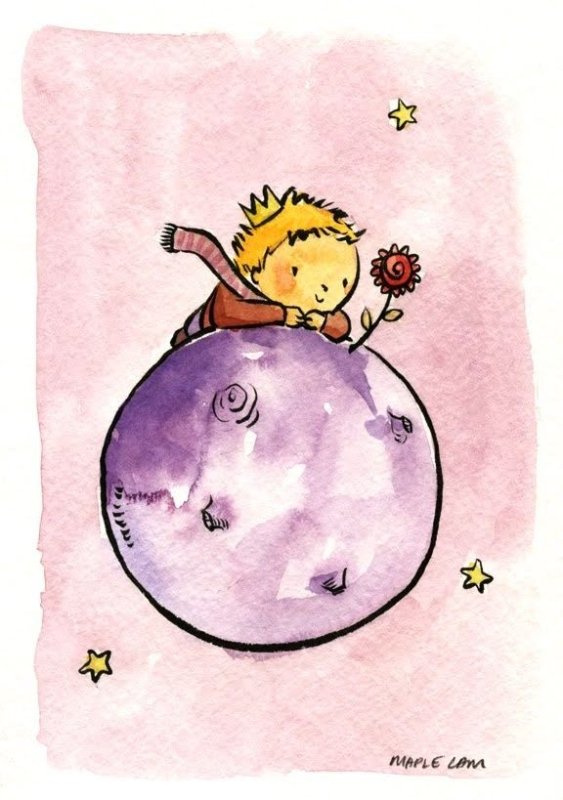 Маленький принц иллюстрации