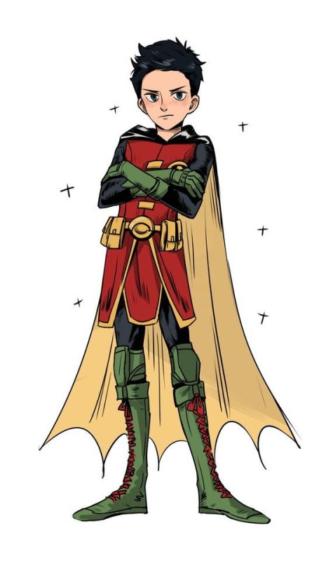 Робин DC Comics Дэмиен Уэйн