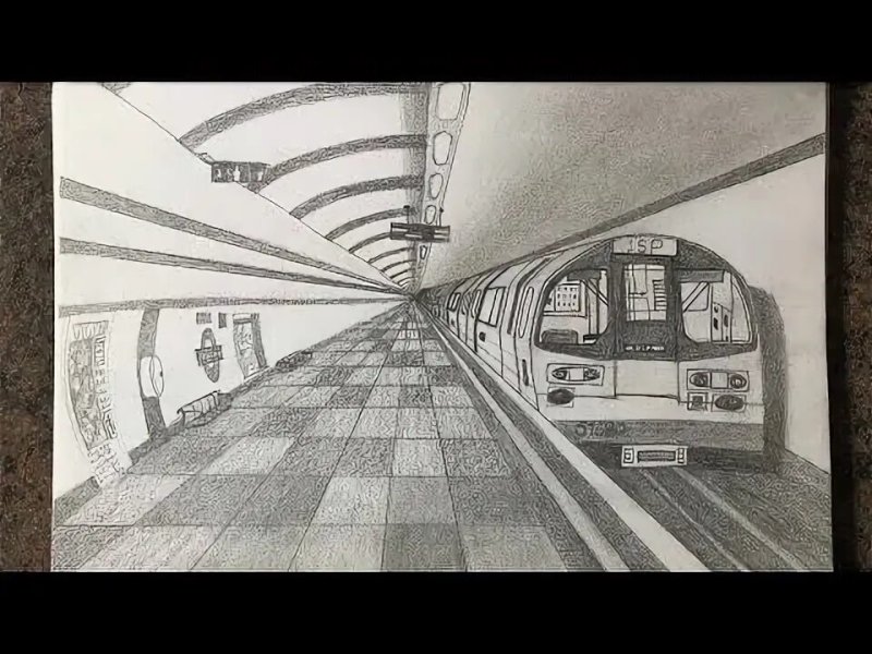 Эскизы станций метро