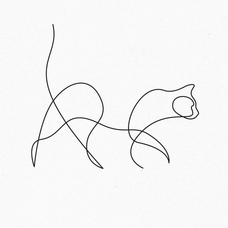 Рисунок одной линией