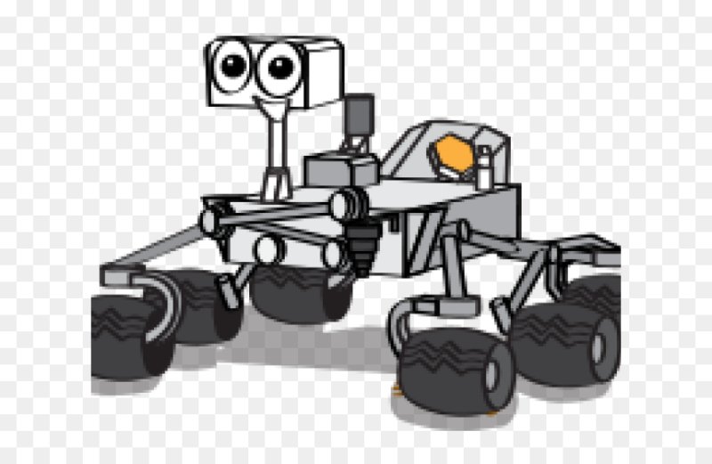 Марсоход без фона
