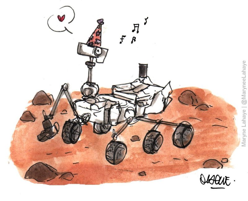 Луноход рисунок