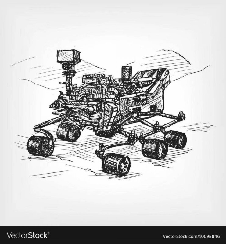 Марсоход чертеж