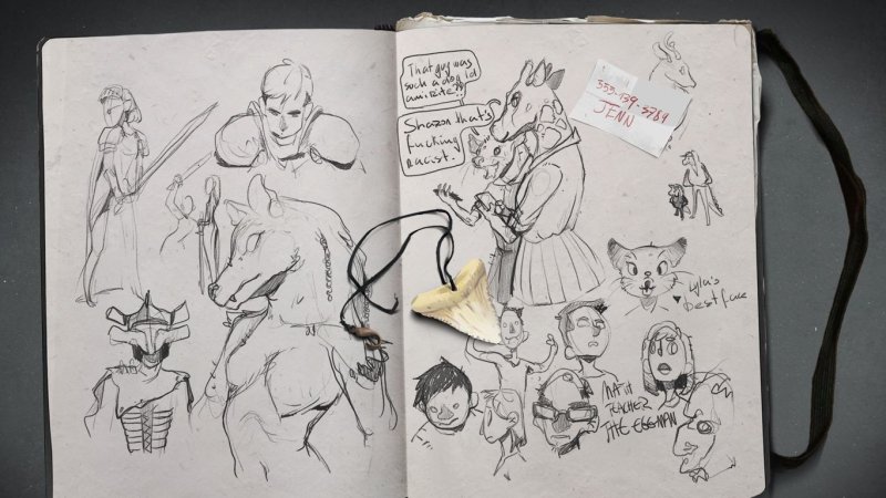 Зарисовки Шона Life is Strange 2