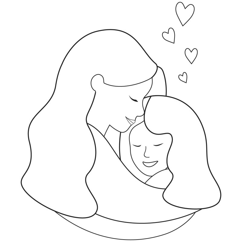 рисунки на день матери