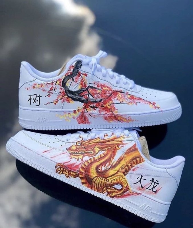 Кастомизированные Nike Air Force 1