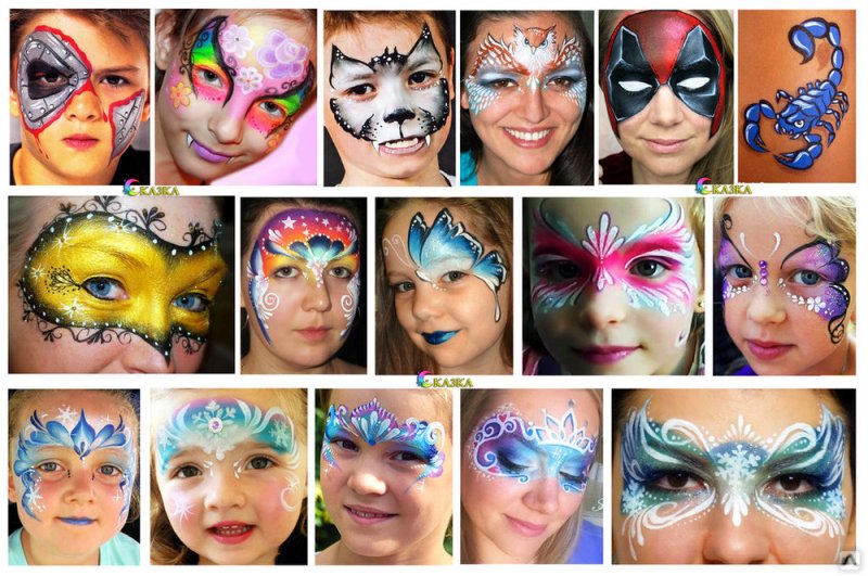 Грим для детей