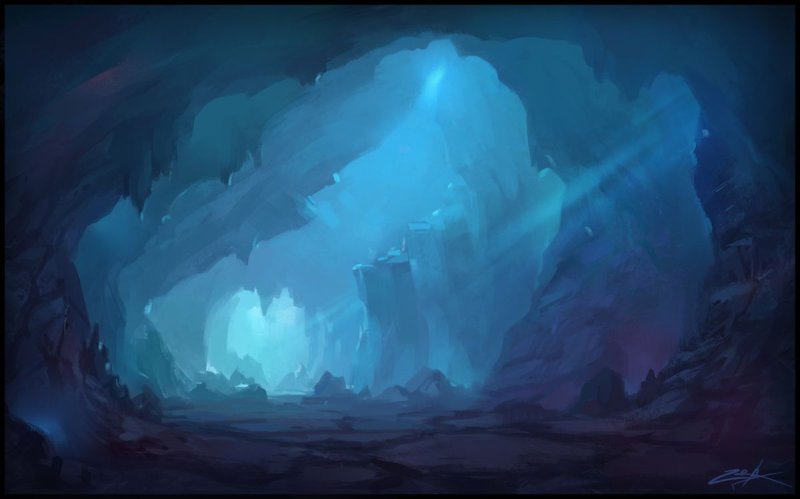 Кристальная пещера wow арт