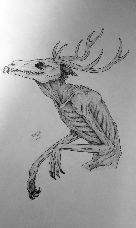 Вендиго мифический зверь