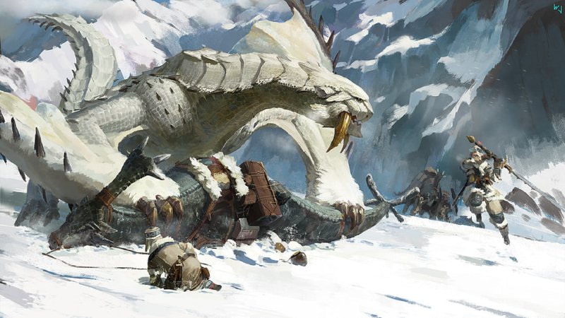 Monster Hunter Barioth Art