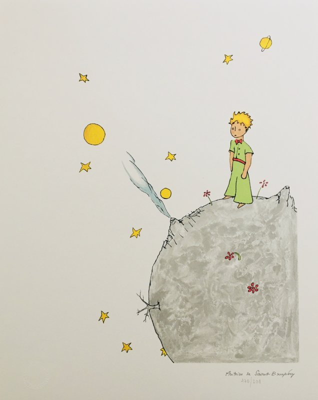 Маленький принц рисунки Экзюпери