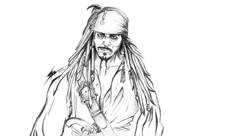 пираты карибского моря джек воробей