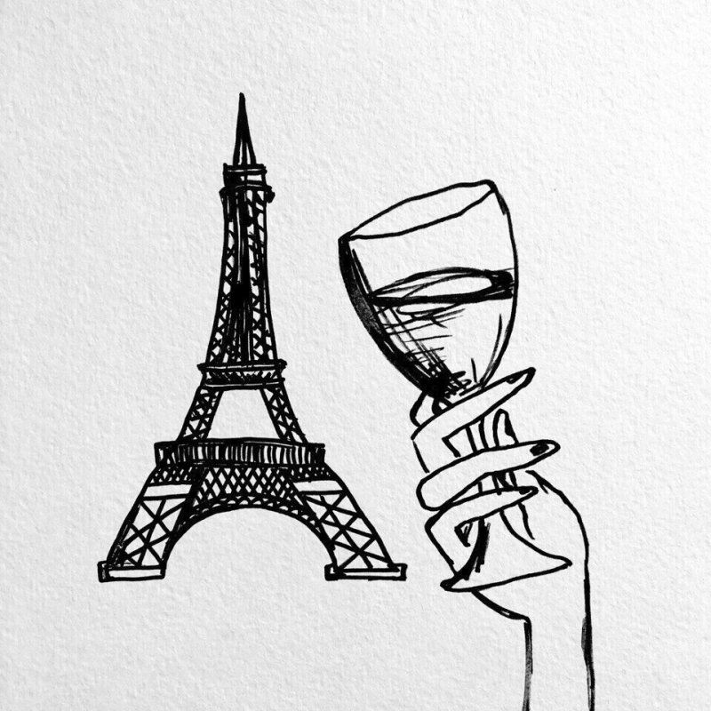 франция зарисовки