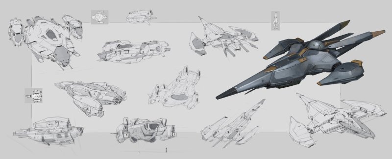 Милано корабль Concept Art