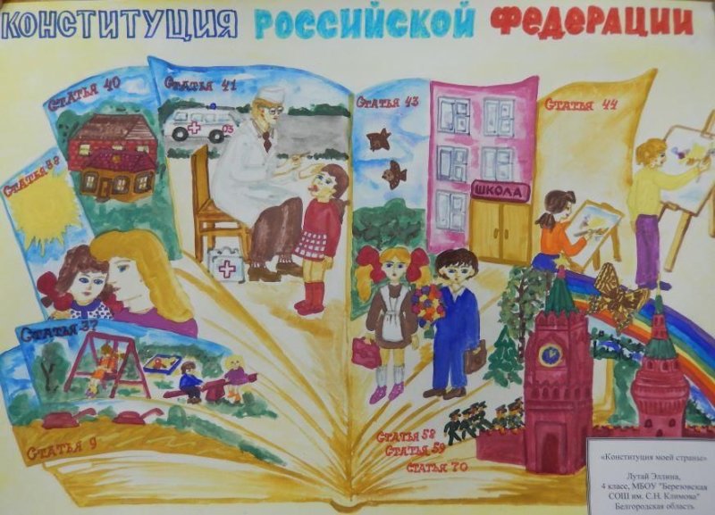 Рисунок ко Дню Конституции