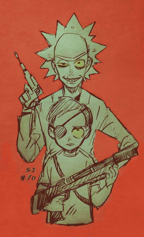 рик и морти рик