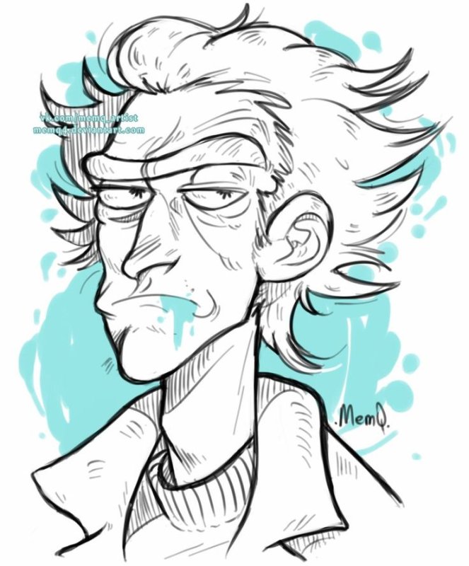 Rick Sanchez Art