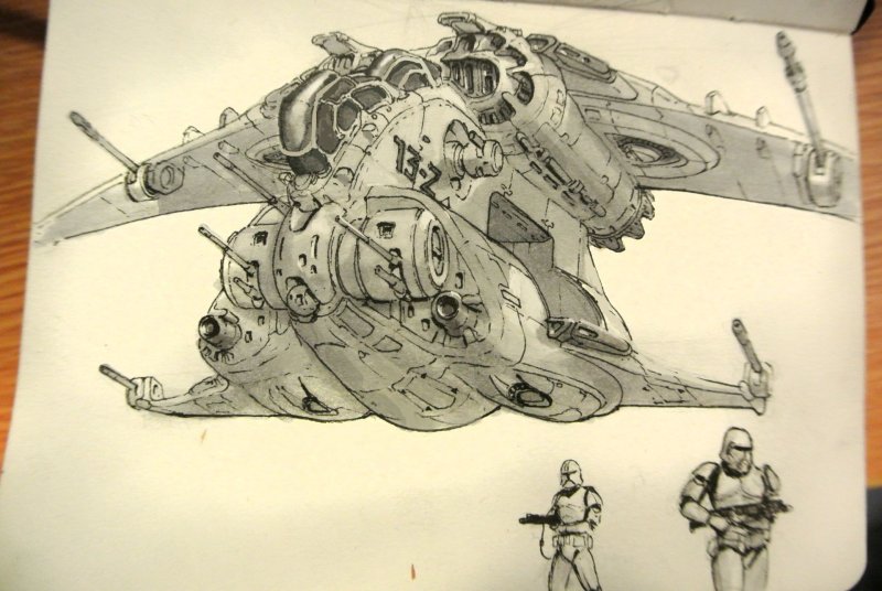 Star Wars штурмовики концепт Art