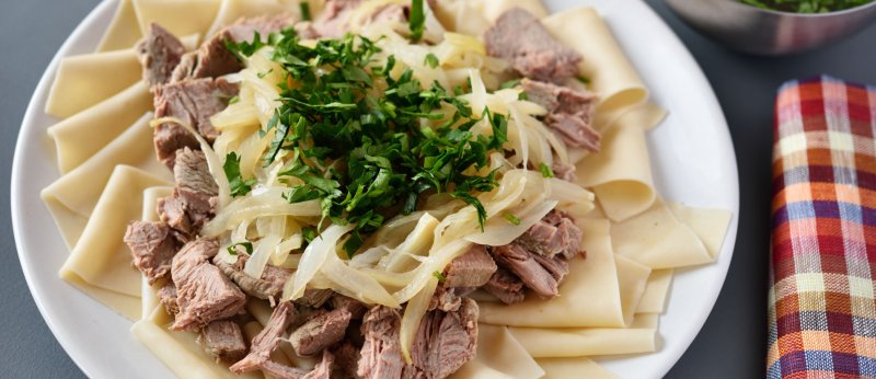 Татарская Национальная кухня бешбармак